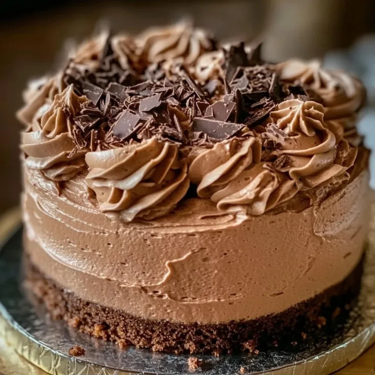 Delicious Keto Fluffy Chocolate Mousse topped with whipped cream