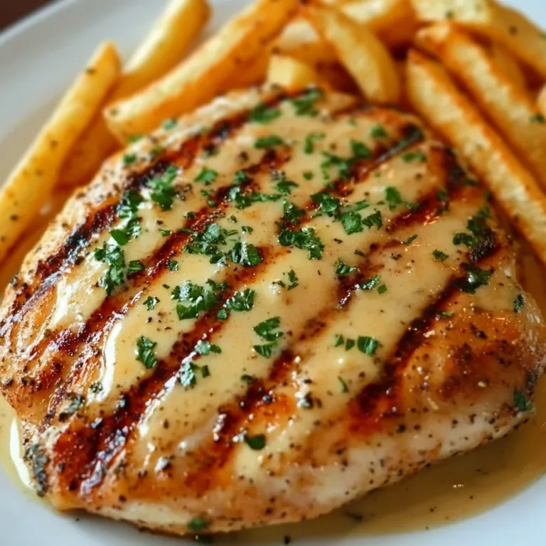 Longhorn Steakhouse Parmesan Chicken with herbs and Parmesan crust