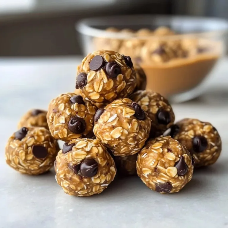 No-Bake Peanut Butter Energy Bites made with natural ingredients