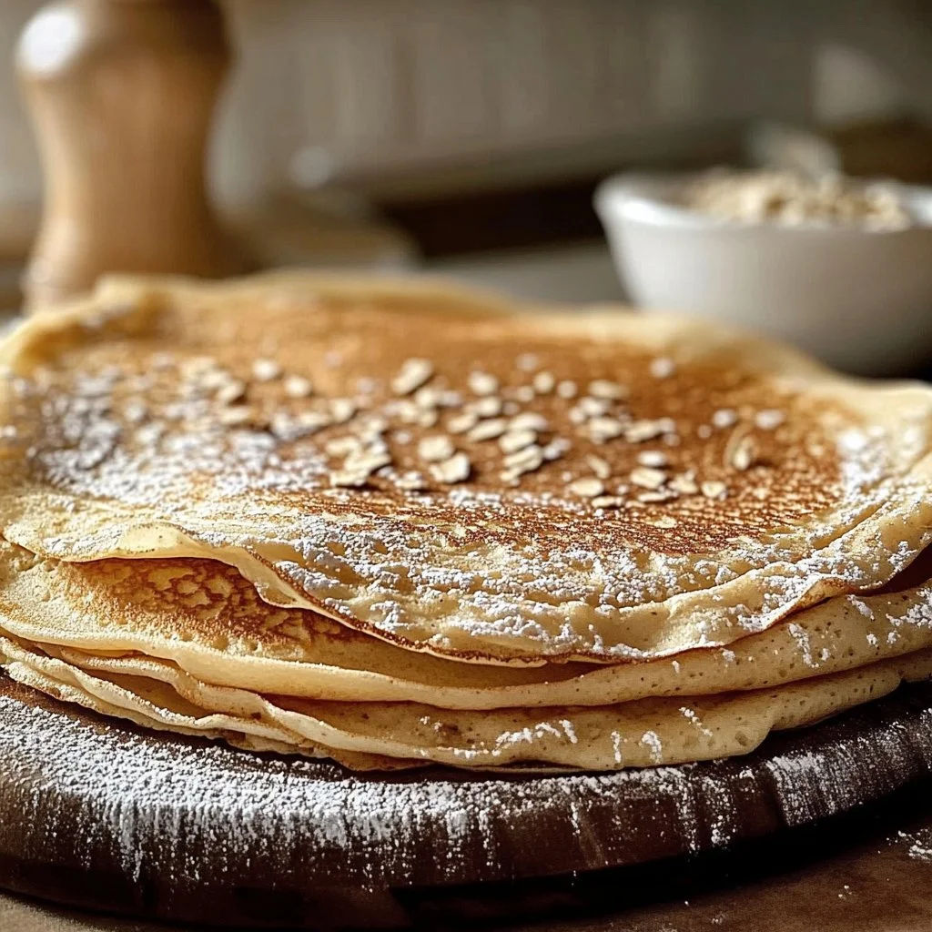 Oatmeal Crepes