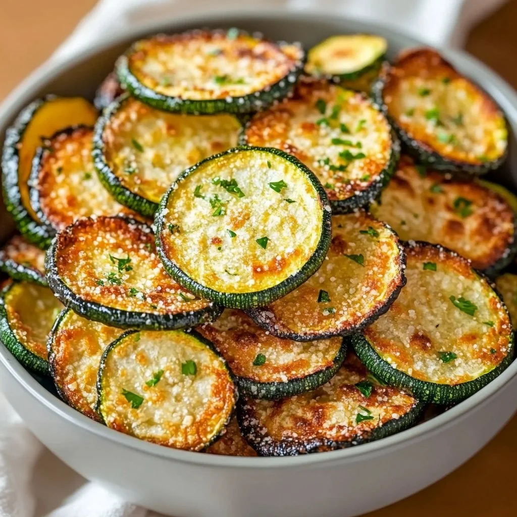 Oven-Baked Zucchini Chips