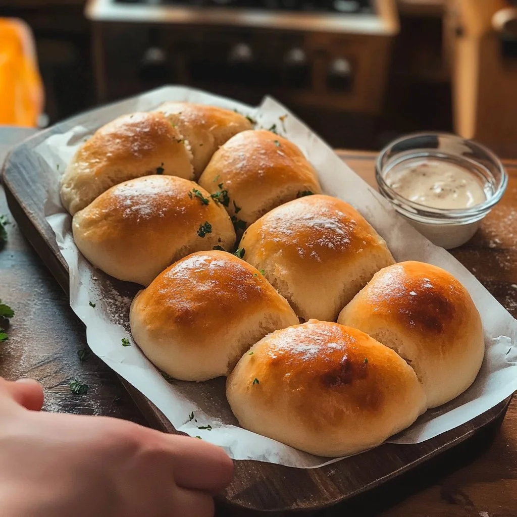 Soft Fried Buns