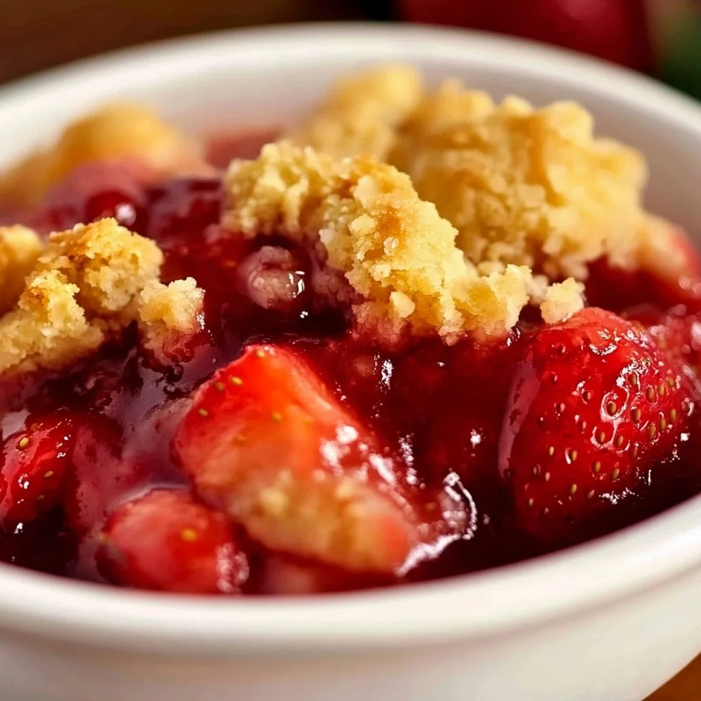 Strawberry Cobbler