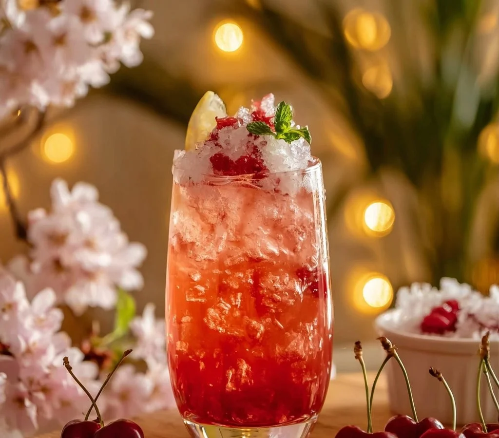 Cherry Blossom Delight Mocktail