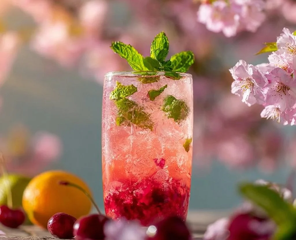 Cherry Blossom Delight Mocktail