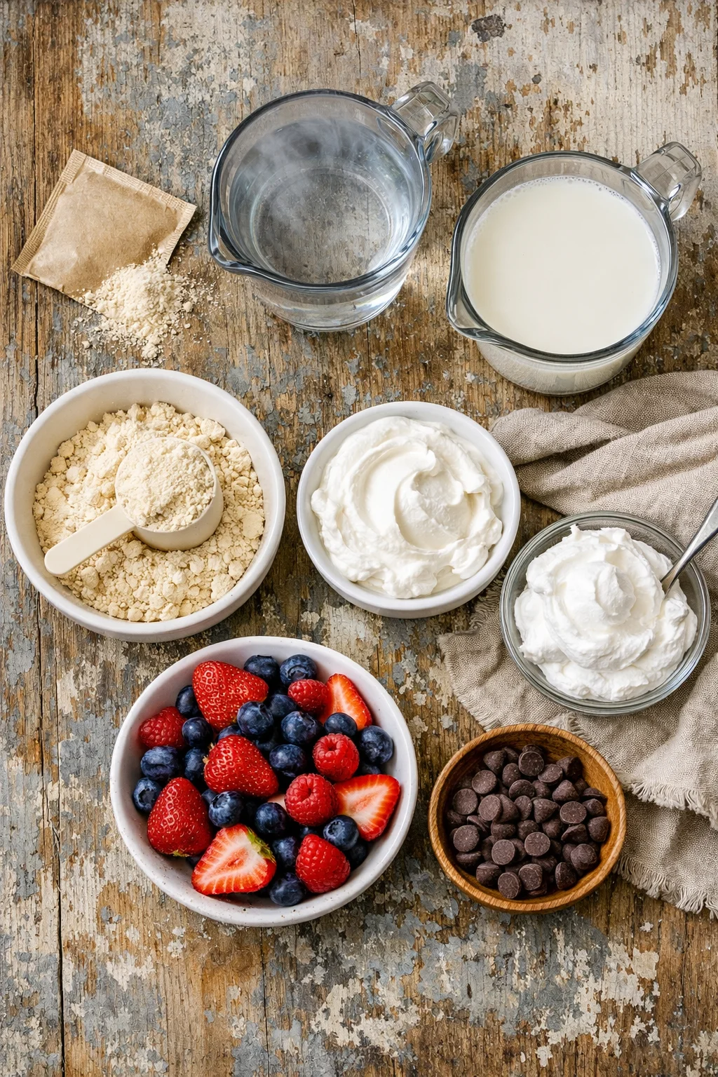 protein jello dessert low calorie