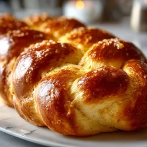 Homemade Easter Bread decorated with colorful eggs and flowers