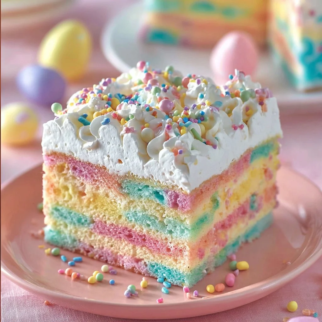 Easter Poke Cake