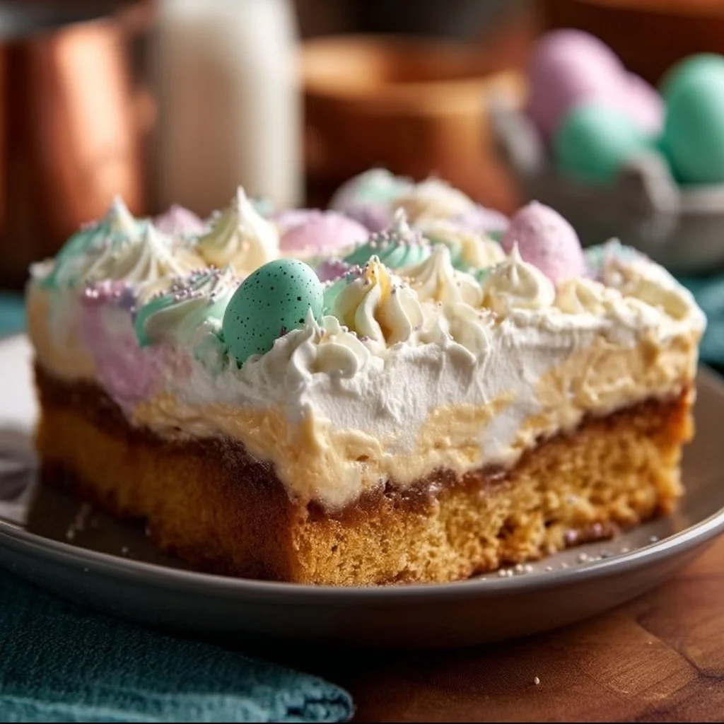 Easter Poke Cake