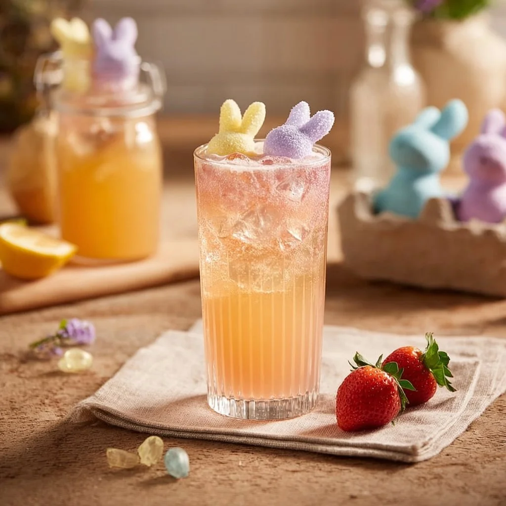 Fizzy Easter Bunny Brew Mocktail