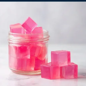 Colorful Jello weight loss recipe served in bowls with garnishes
