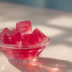 Kelly Clarkson's delightful jello recipe with vibrant colors and flavors