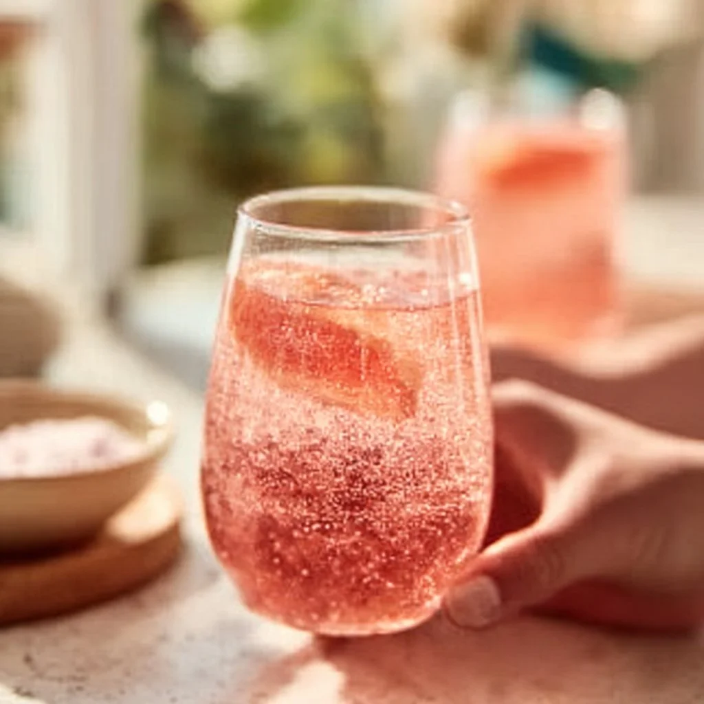Pink Jello Diet Drink