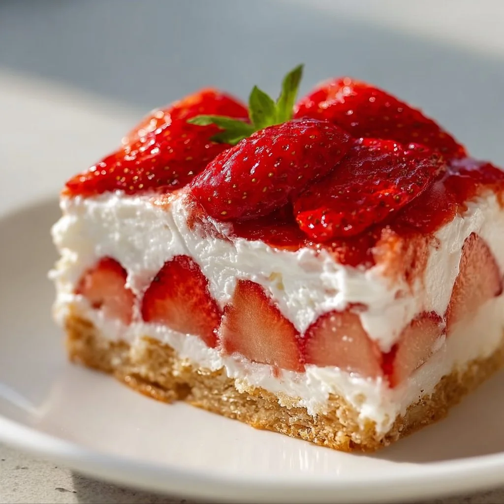 Strawberry Cheesecake Icebox Cake