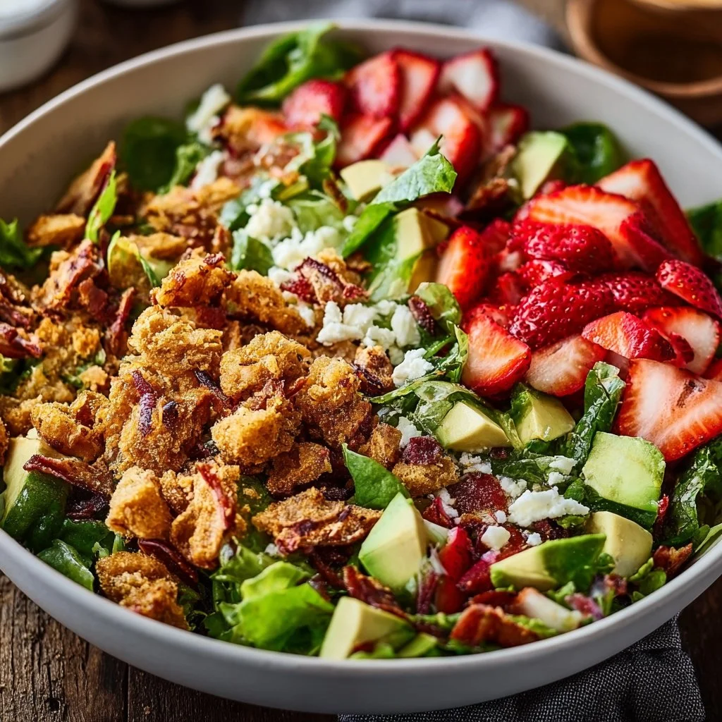 Strawberry Crunch Salad