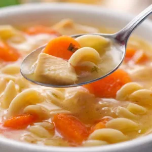 Healthy cortisol belly fat soup recipe with nutritious ingredients for weight loss.