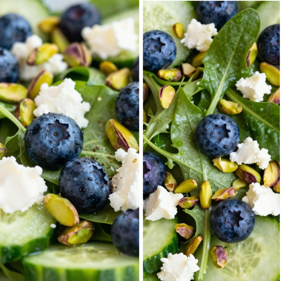 Blueberry Pistachio Spring Salad Bliss
