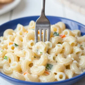Classic Macaroni Hawaiian Salad with fresh ingredients and vibrant colors