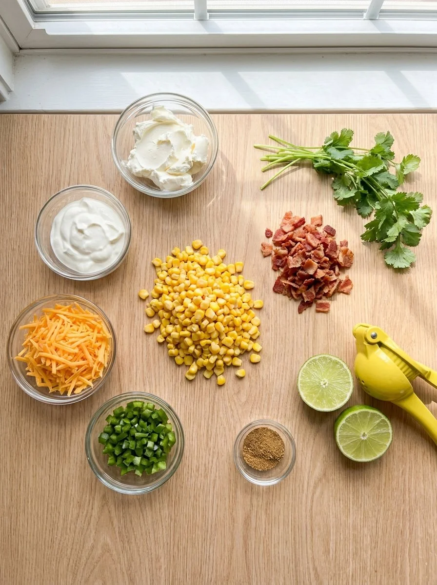 Easy Jalapeno Popper Corn Salad