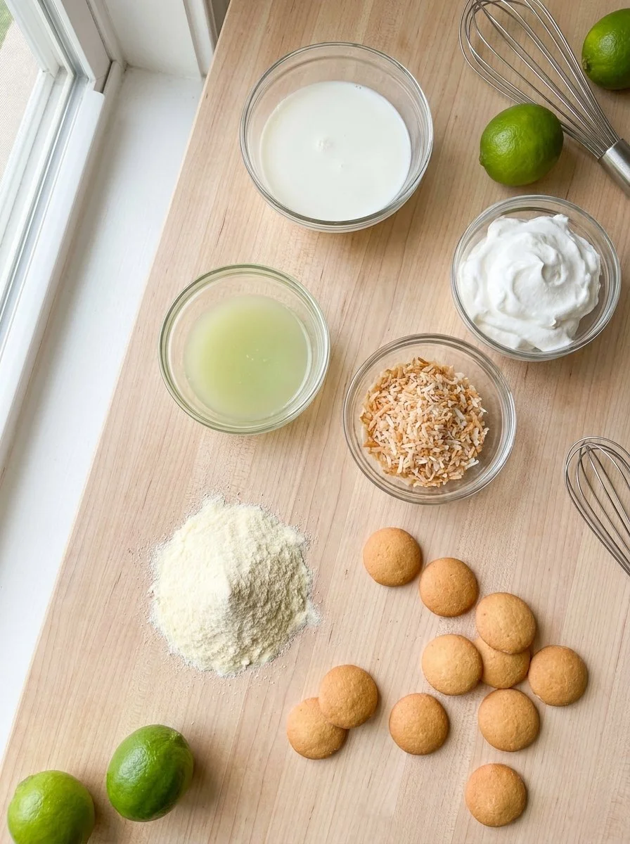 Easy Key Lime Coconut Parfait for Crowded Summer BBQs