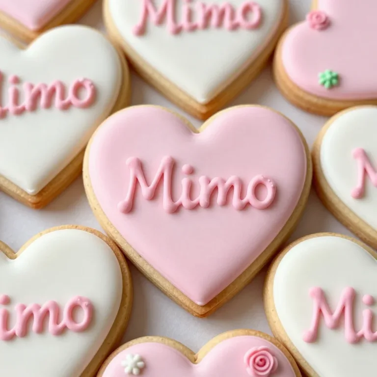 Delicious homemade Mother's Day cookies for a cozy celebration