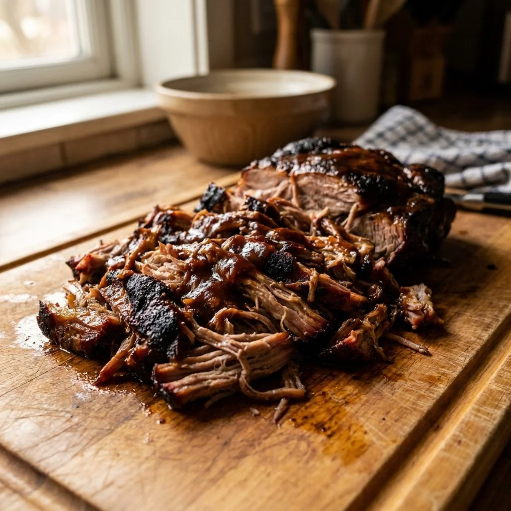 Easy Smoked Pulled Pork for Large Family Cookouts