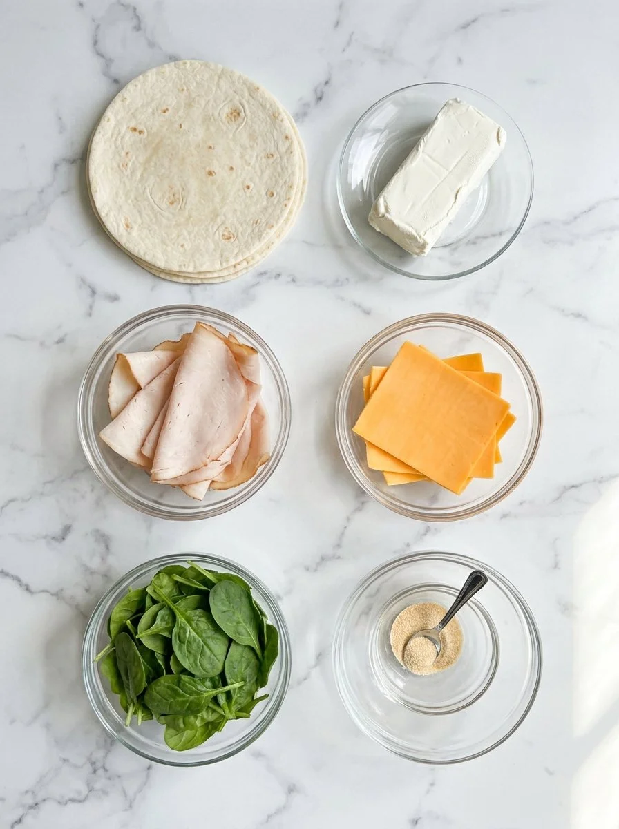 Easy Turkey Cheese Pinwheels for Grab-and-Go Lunches
