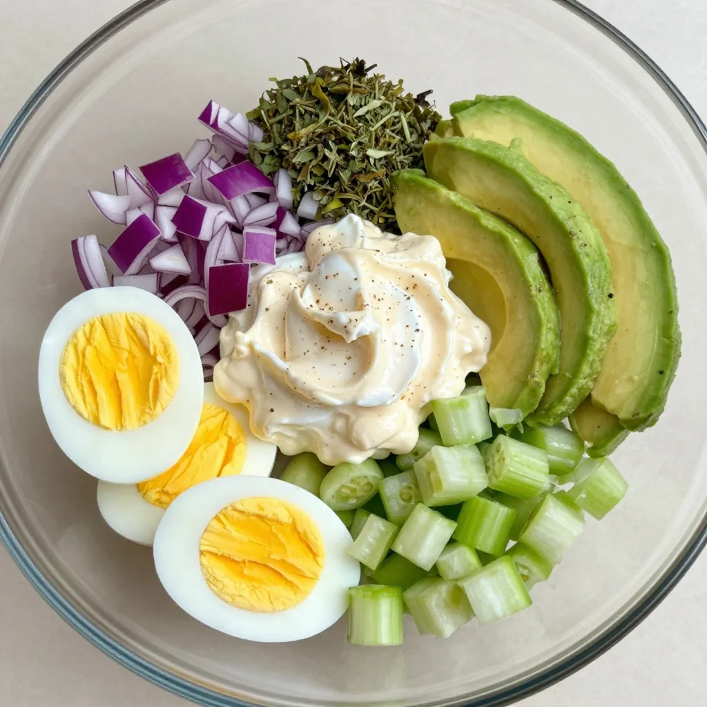 Herby Avocado Egg Salad (10-minute lunch!)