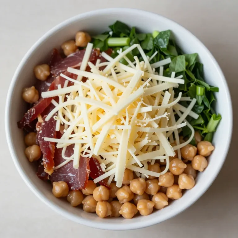Delicious La Scala Chopped Salad with fresh ingredients served in a cozy setting.