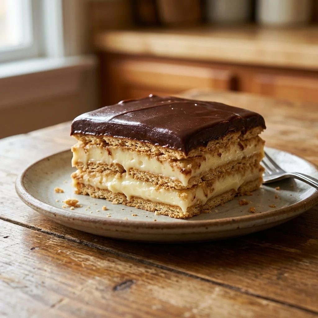 Lazy Chocolate Eclair Cake for Easy Potluck Desserts