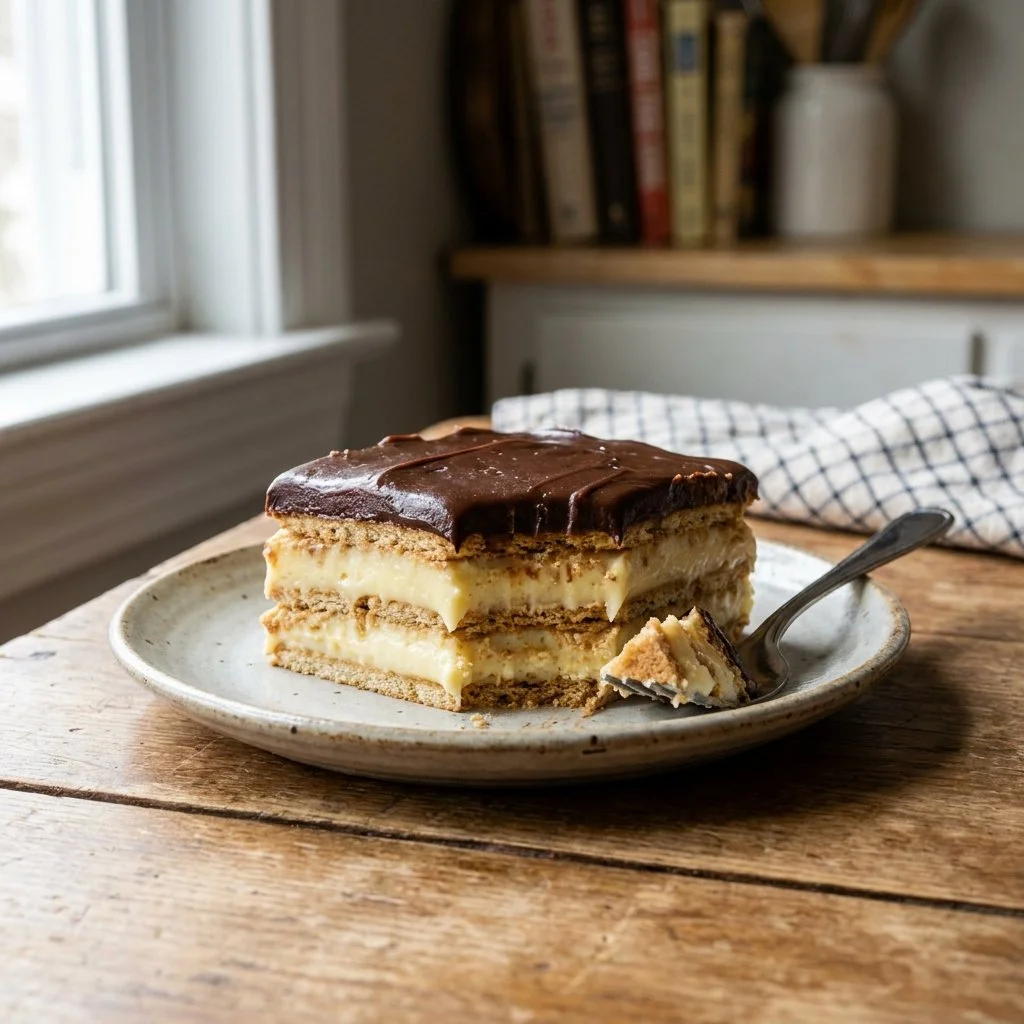 Lazy Chocolate Eclair Cake for Easy Potluck Desserts
