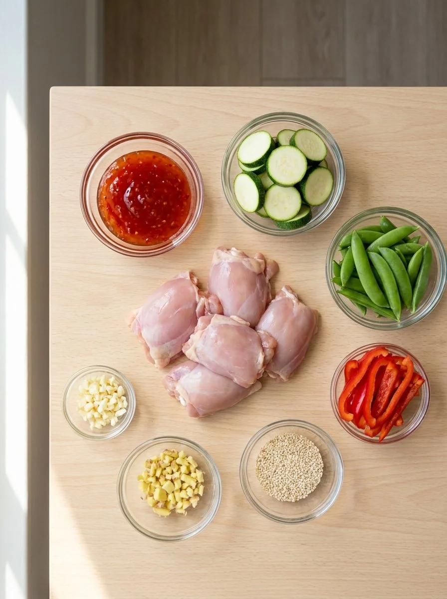 Lazy Foil-Packet Sweet Chili Chicken for Easy Cleanup