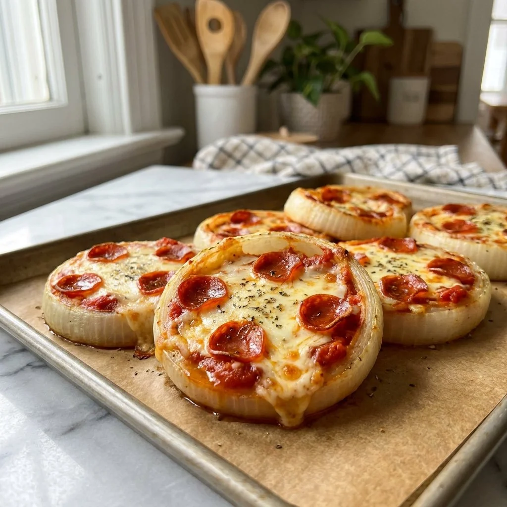 Lazy Pizza Onion Rings for Fun Family Meals