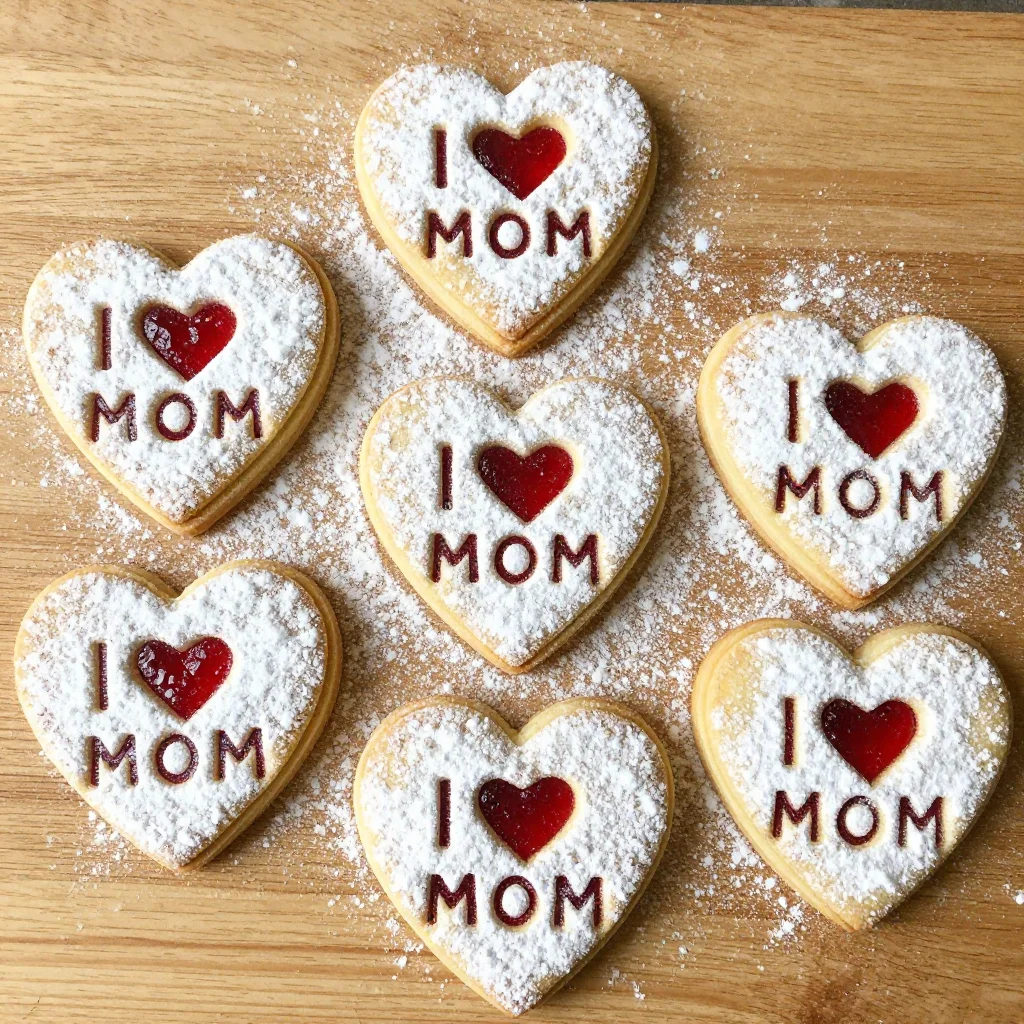 Linzer Cookie Daisies