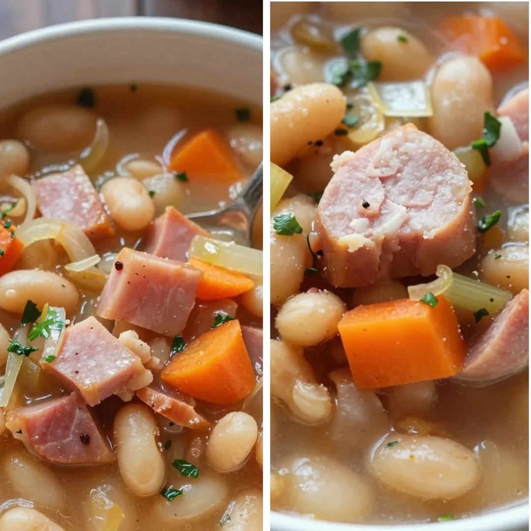 Old-Fashioned Ham and Bean Soup
