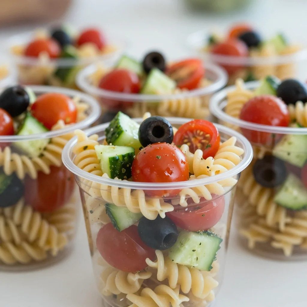 Pasta Salad Cups Recipe