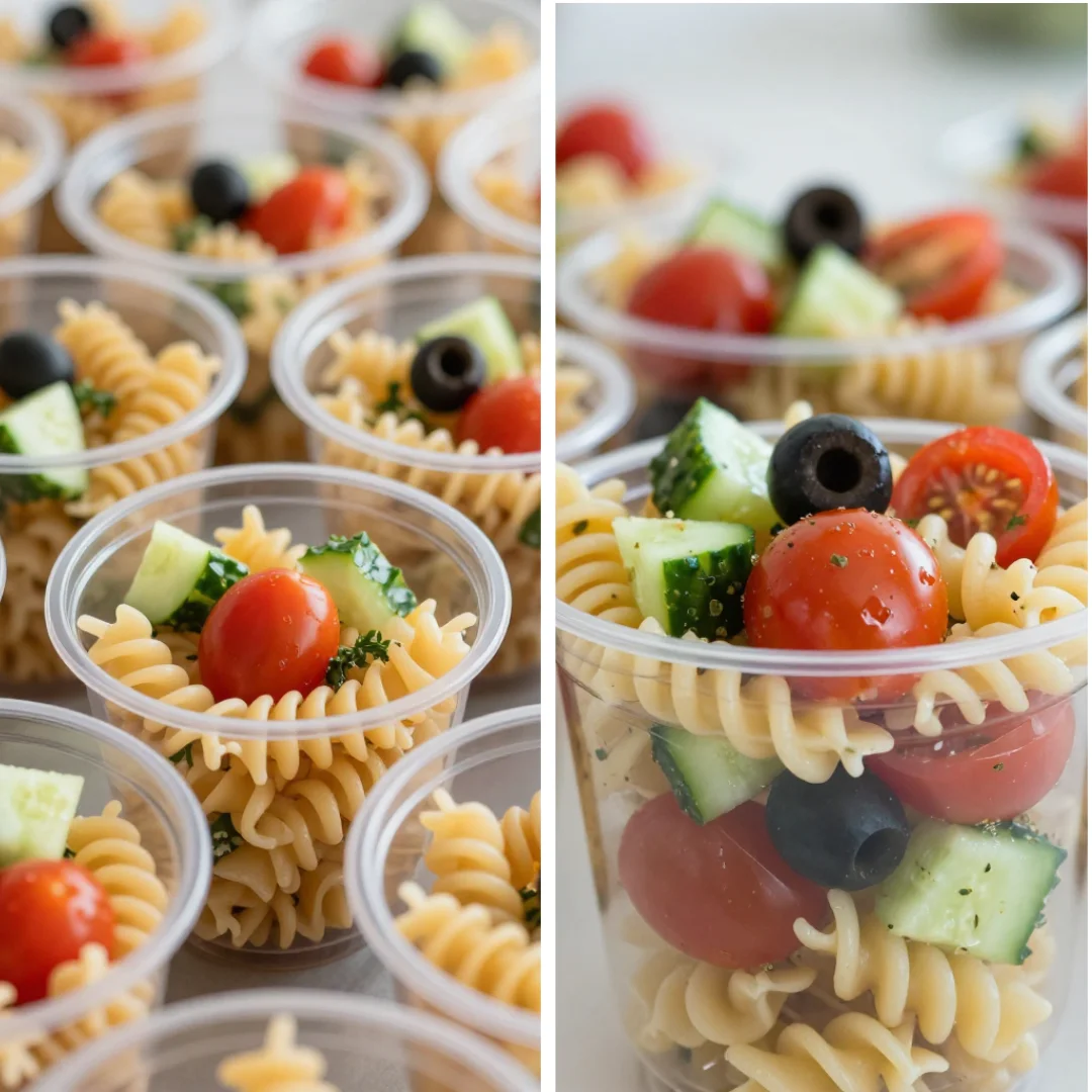 Pasta Salad Cups Recipe Cozy