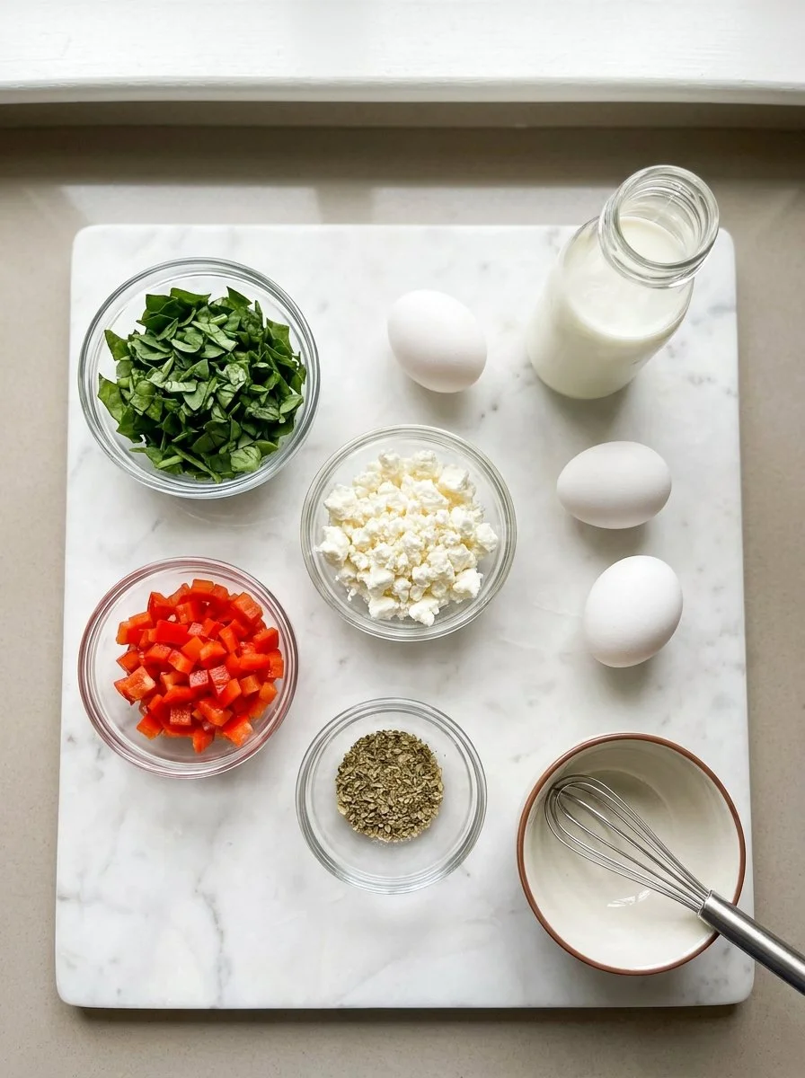 Quick Feta and Spinach Egg Cups for High-Protein Mornings