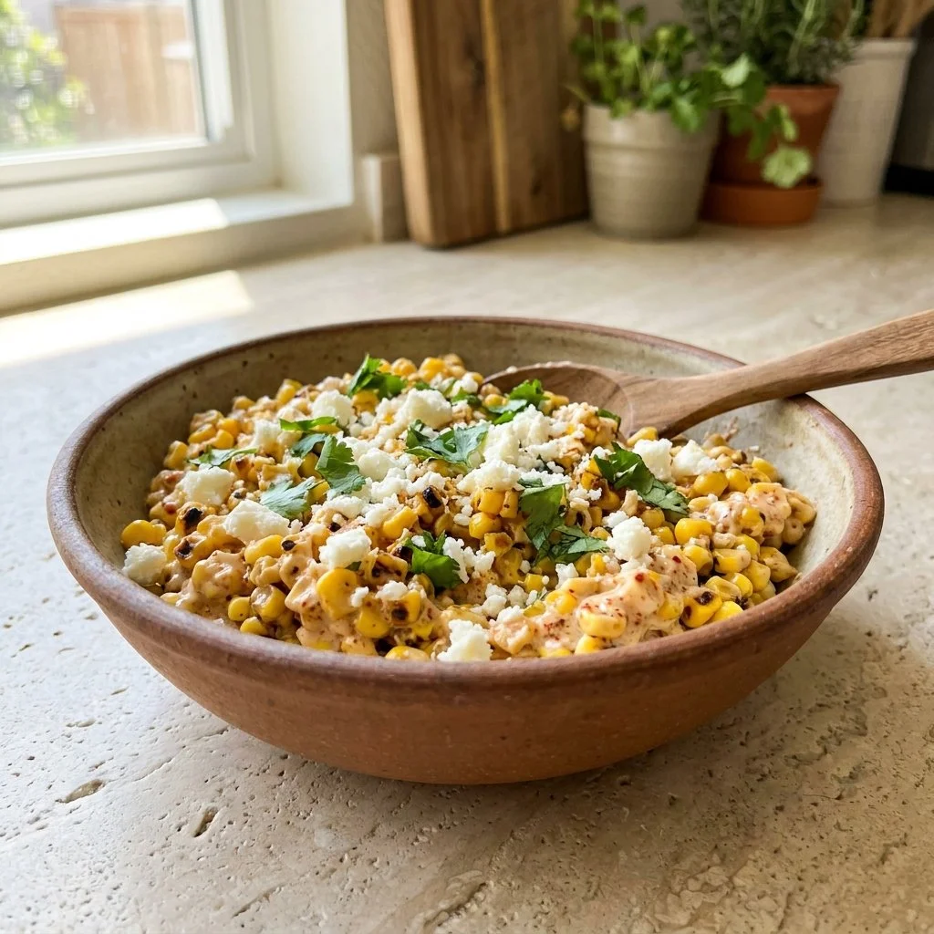 Quick Mexican Street Corn Salad for Cookout Parties