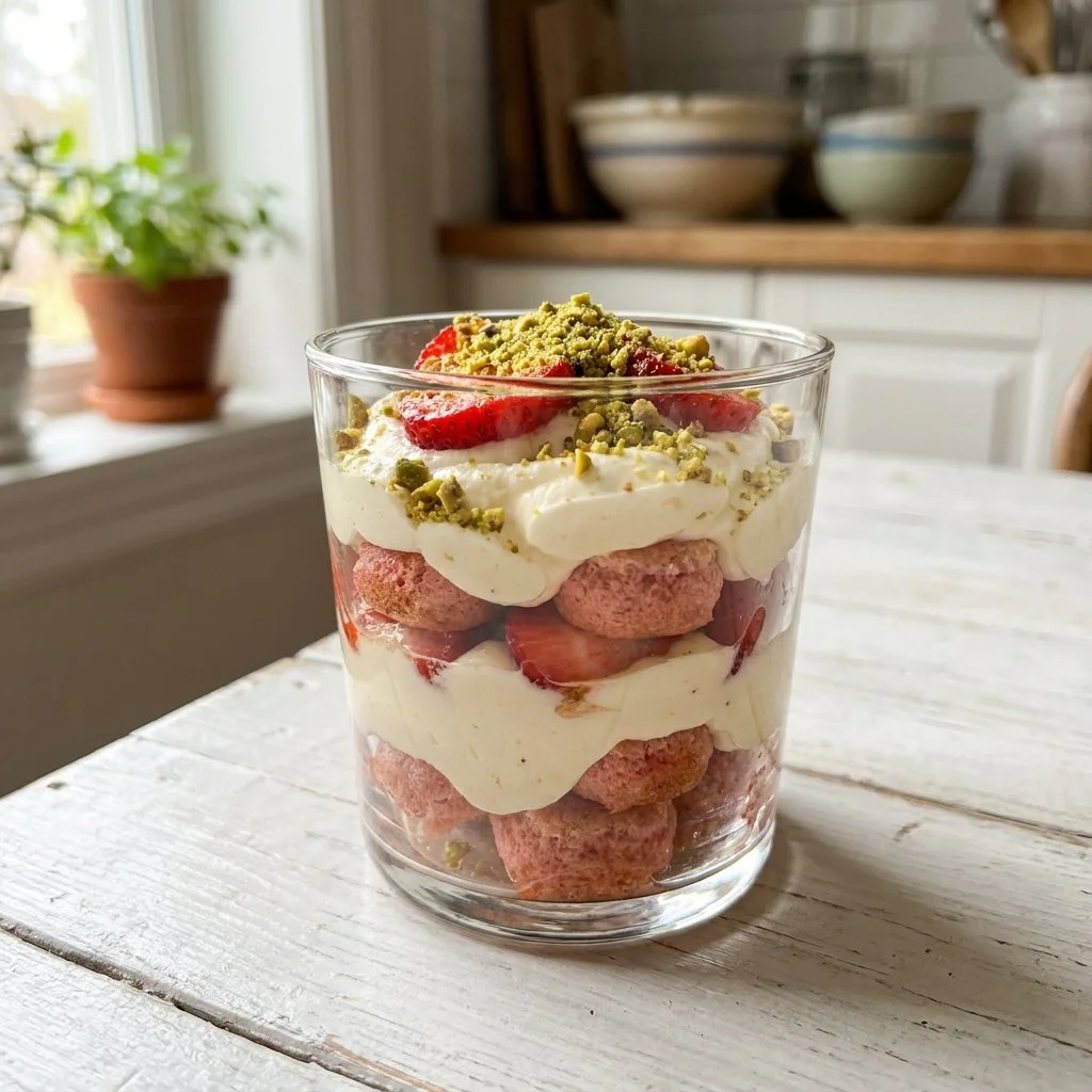 Quick Strawberry Pistachio Tiramisu for Elegant Fruit Treats
