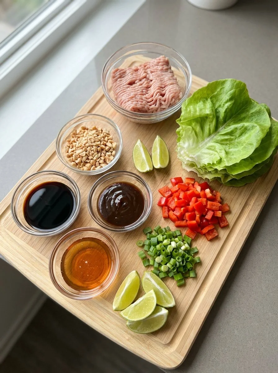 Quick Thai Chicken Lettuce Wraps for Busy Moms