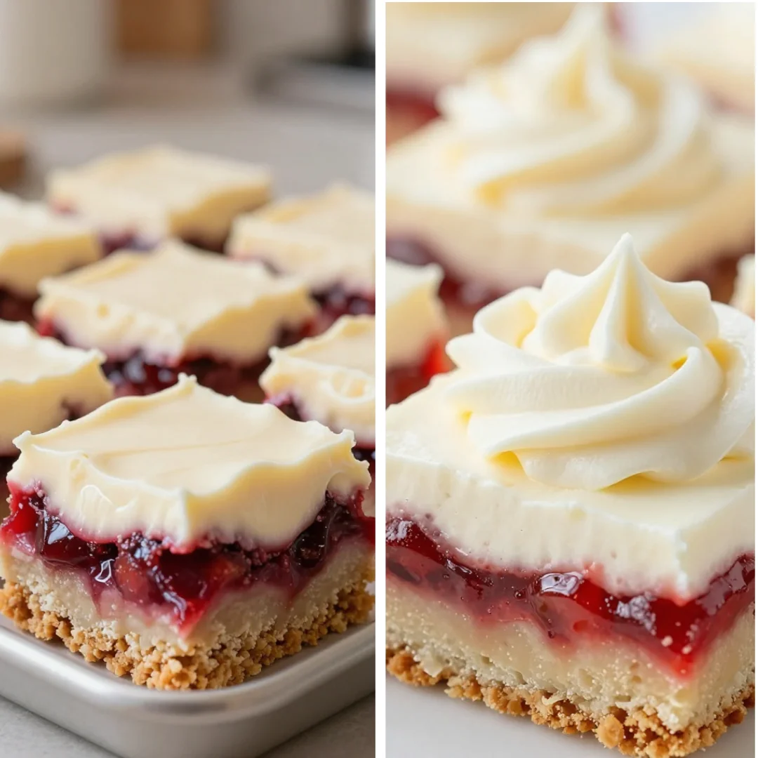 Rhubarb Bars With Cream Cheese