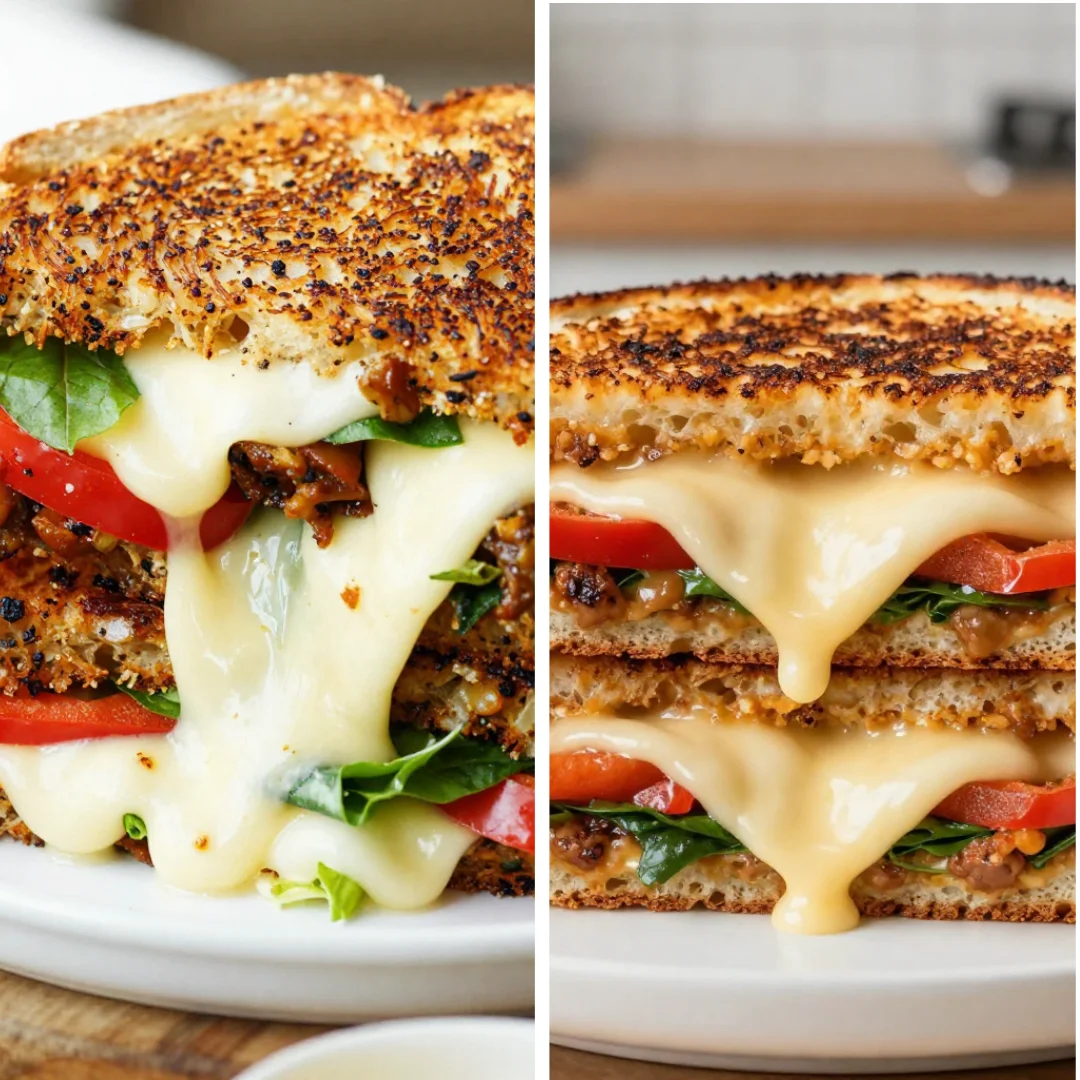 The easiest Havarti Tomato Basil Grilled Cheese for quick weeknights