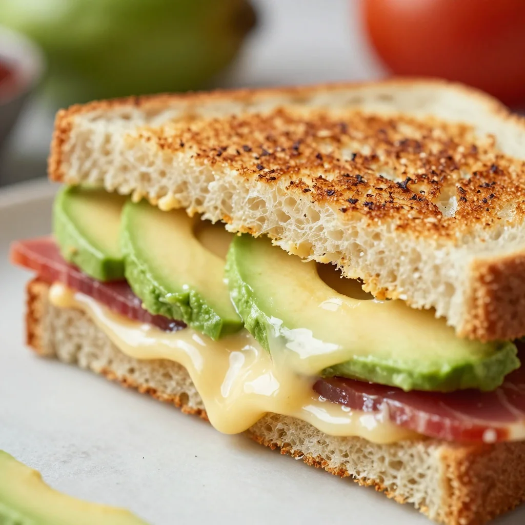 Bacon Avocado Grilled Cheese