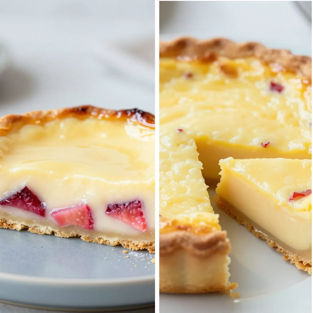 Zesty Rhubarb Lemon Pie Comfort