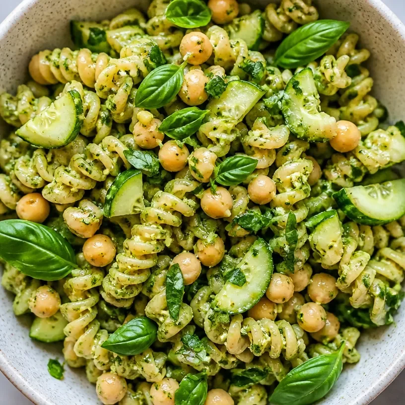20 Minute Green Goddess Pasta Salad