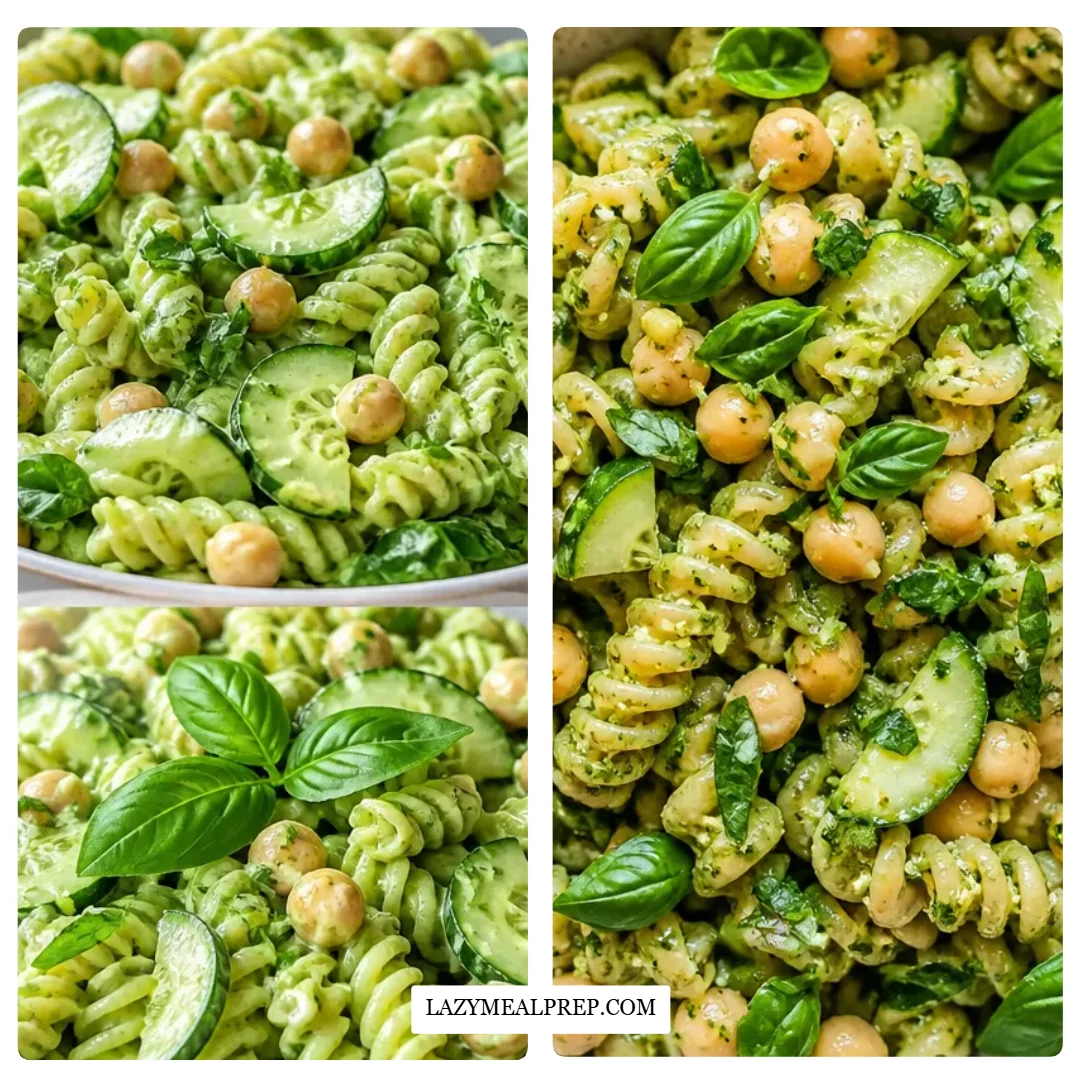 20 Minute Green Goddess Pasta Salad