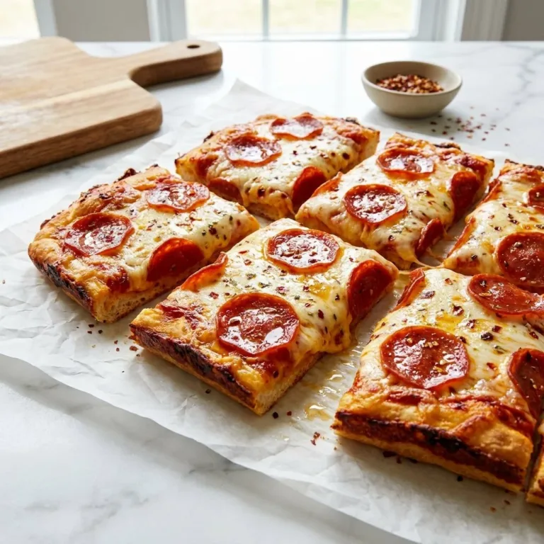 Delicious Air Fryer chicken-crust pizza served on a wooden platter.