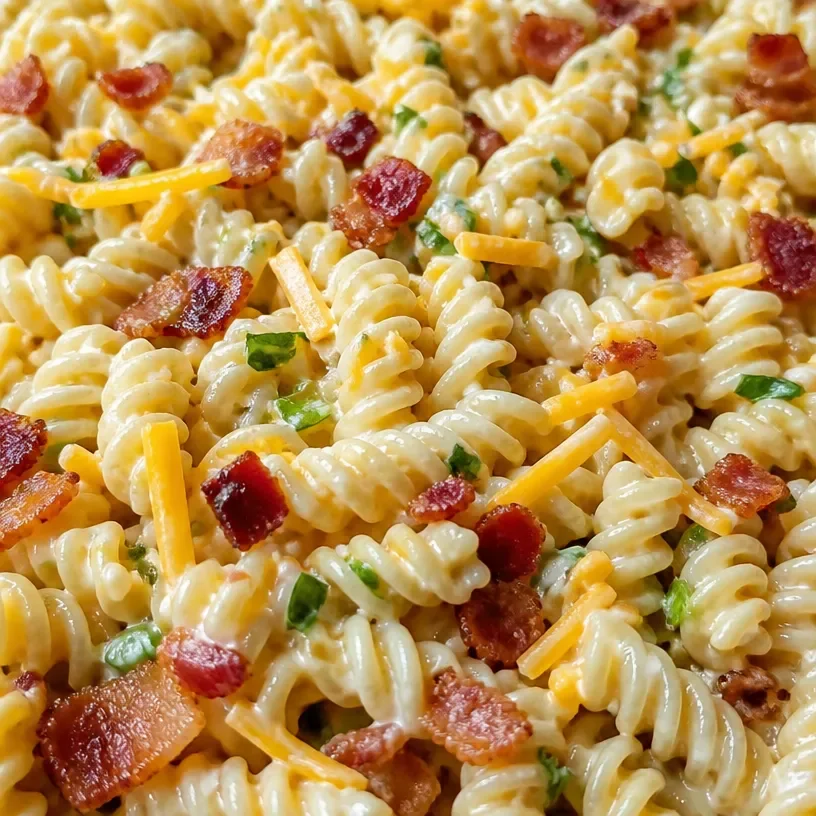Bacon Ranch Pasta Salad