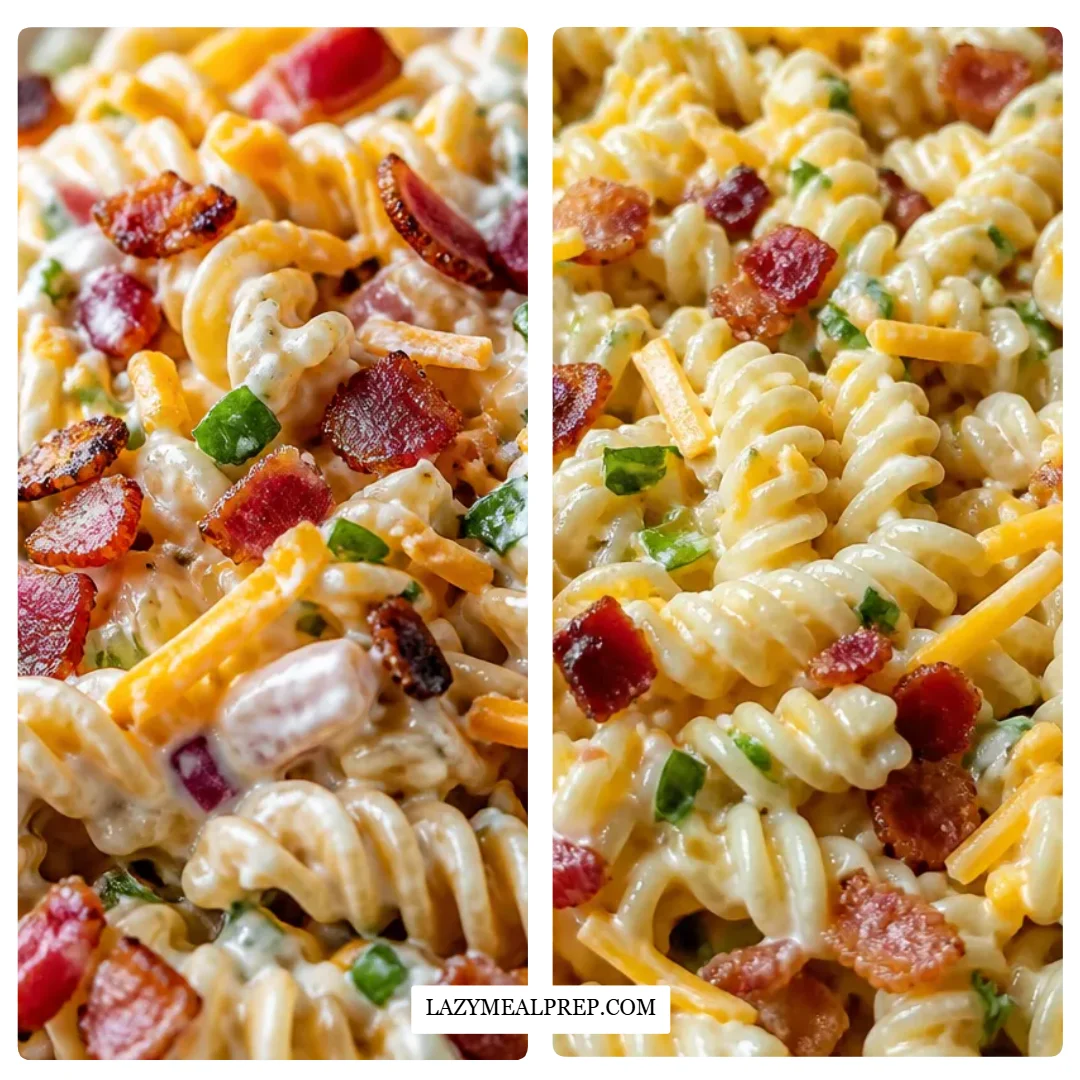 Bacon Ranch Pasta Salad Home